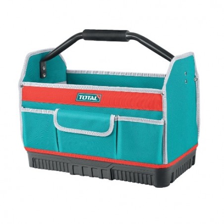 TOTAL 41313  
 Bolsa herramientas THT36L03  
 41 x 23 x 22 cm  
 Lona