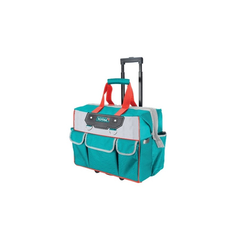 TOTAL 41314  
 Maleta portaherramientas con ruedas THRRTB2012  
 45 x 28 x 36 cm