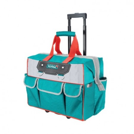 TOTAL 41314  
 Maleta portaherramientas con ruedas THRRTB2012  
 45 x 28 x 36 cm