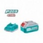 TOTAL 41322  
 Pack batería 4Ah + cargador rápido TFBCPK1214  
 20 V - 4 Ah