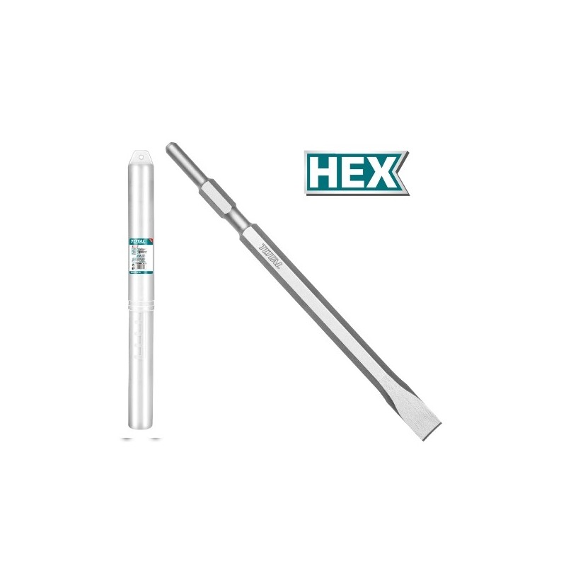 TOTAL 41448  
 Cincel HEX TAC153172  
 280 x 22 mm
