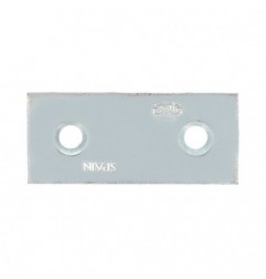 AMIG 415  
 Placa 1  
 37 x 16 x 1,5 mm  
 Acero  
 Zincado