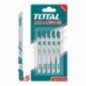 TOTAL 41532  
 Hojas para sierra caladora TJSBT101D  
 74 mm