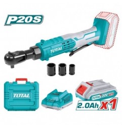 TOTAL 41559  
 Llave carraca a batería TDRLI2060152  
 20 V