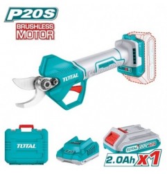 TOTAL 41561  
 Tijera de poda brushless a batería TSSLI202581  
 20 V