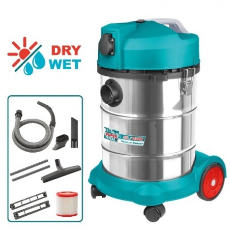 TOTAL 41570  
 Aspirador TVC14301  
 1400 W - 30 l