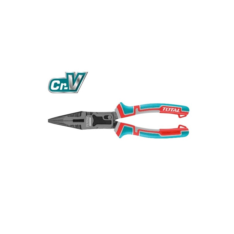 TOTAL 41587  
 Alicate boca plana THTC520806  
 215 mm