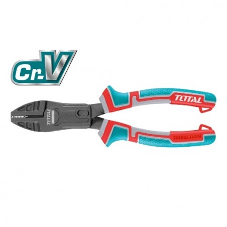 TOTAL 41688  
 Alicate universal reforzado THTC51  
 180 mm