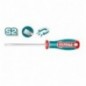 TOTAL 41696  
 Destornillador punta plana TSDSL  
 SL6 x 150 mm