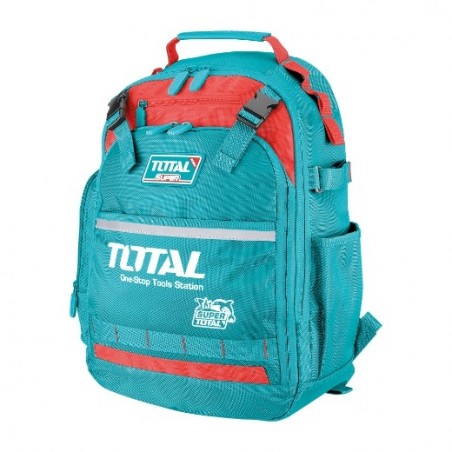 TOTAL 41712  
 Mochila portaherramientas THBP02025  
 38 x 17 x 46 cm