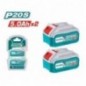 TOTAL 41715  
 Pack 2 baterías 5Ah TOSLI240464E  
 20 V - 5 Ah