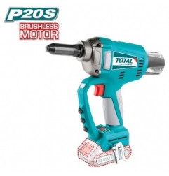 TOTAL 41736  
 Remachadora a batería TRTLI2005  
 20 V