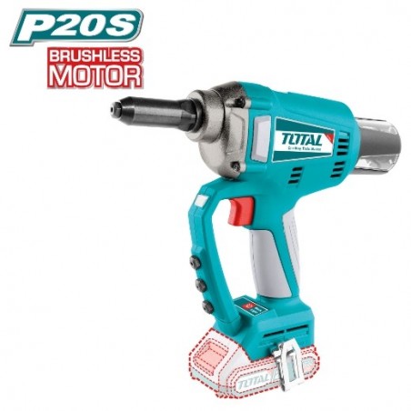 TOTAL 41736  
 Remachadora a batería TRTLI2005  
 20 V