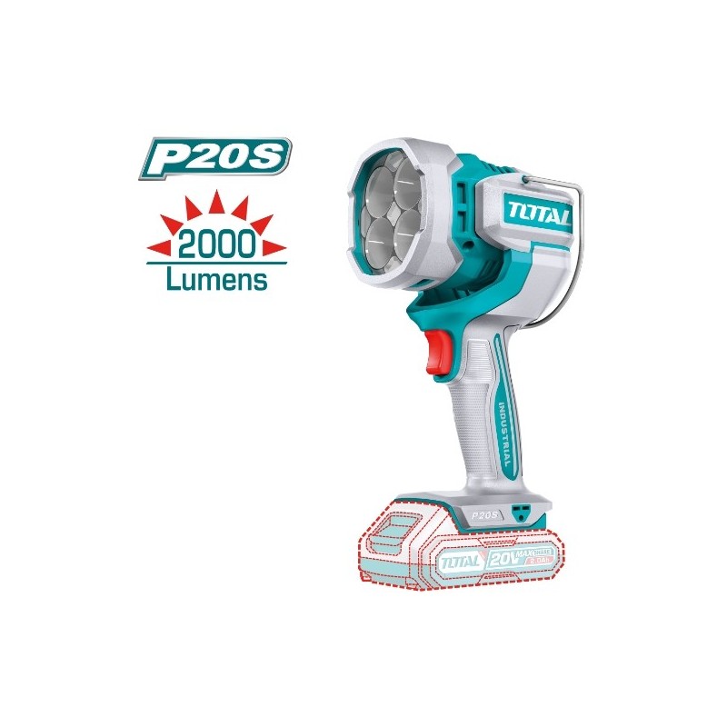 TOTAL 41749  
 Foco Led a batería TWLI2088  
 20 V