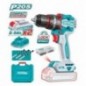 TOTAL 41825  
 Taladro percutor brushless a batería TIDLI20558  
 20 V