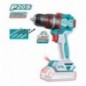 TOTAL 41826  
 Taladro percutor brushless a batería TIDLI206681  
 20 V
