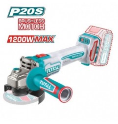 TOTAL 41828  
 Amoladora Brushless a batería TAGLI221153  
 20 V