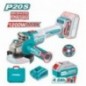 TOTAL 41829  
 Amoladora Brushless a batería TAGLI2211531  
 20 V
