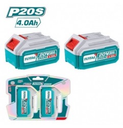 TOTAL 41849  
 Pack 2 baterías 4Ah TOSLI240312E  
 20 V - 4 Ah