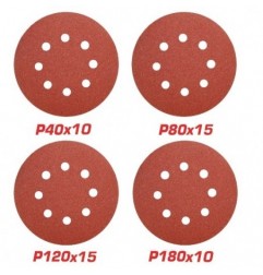 TOTAL 41857  
 Juego hojas lija redonda TAC7312511  
 Ø125 mm