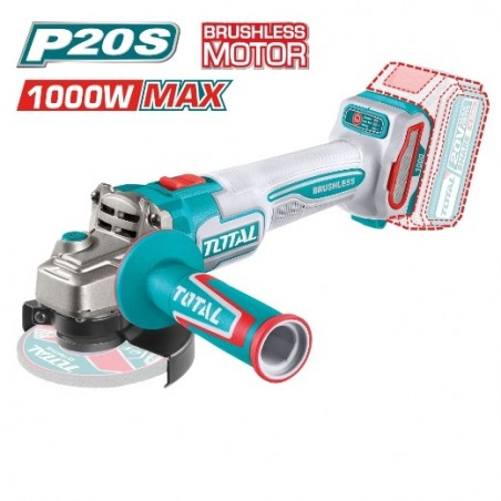 TOTAL 41882  
 Amoladora Brushless a batería TAGLI27153  
 20 V