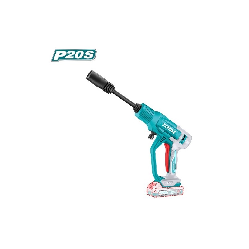 TOTAL 41885  
 Pistola Limpieza a batería TPWLI2036  
 20 V