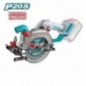 TOTAL 41909  
 Sierra circular a batería TSLI1402  
 20 V