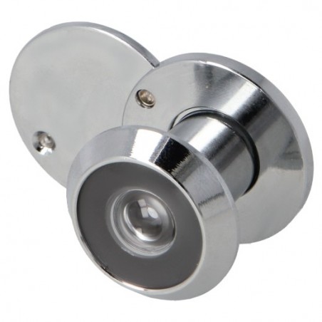 AMIG 4232  
 Mirilla para puerta 4  
 Ø14 15-25 mm  
 Latón  
 Cromado brillo
