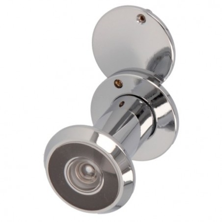 AMIG 4234  
 Mirilla para puerta 7  
 Ø16 35-60 mm  
 Latón  
 Cromado brillo