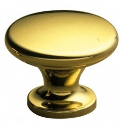 AMIG 4255  
 Pomo latón 340  
 Ø30 x 22 mm  
 Latón  
 Pulido barnizado