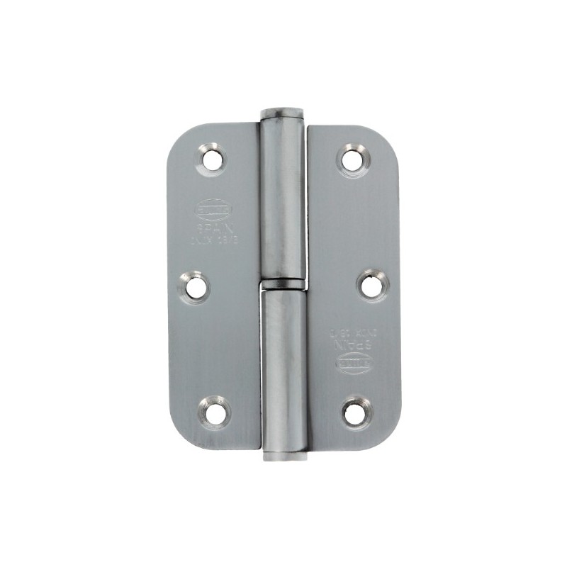 AMIG 4319  
 Pernio 423  
 90 x 65 x 2,5 mm  
 Acero inoxidable 18/8  
 Mate - Derecha