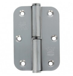 AMIG 4320  
 Pernio 423  
 90 x 65 x 2,5 mm  
 Acero inoxidable 18/8  
 Mate - Izquierda