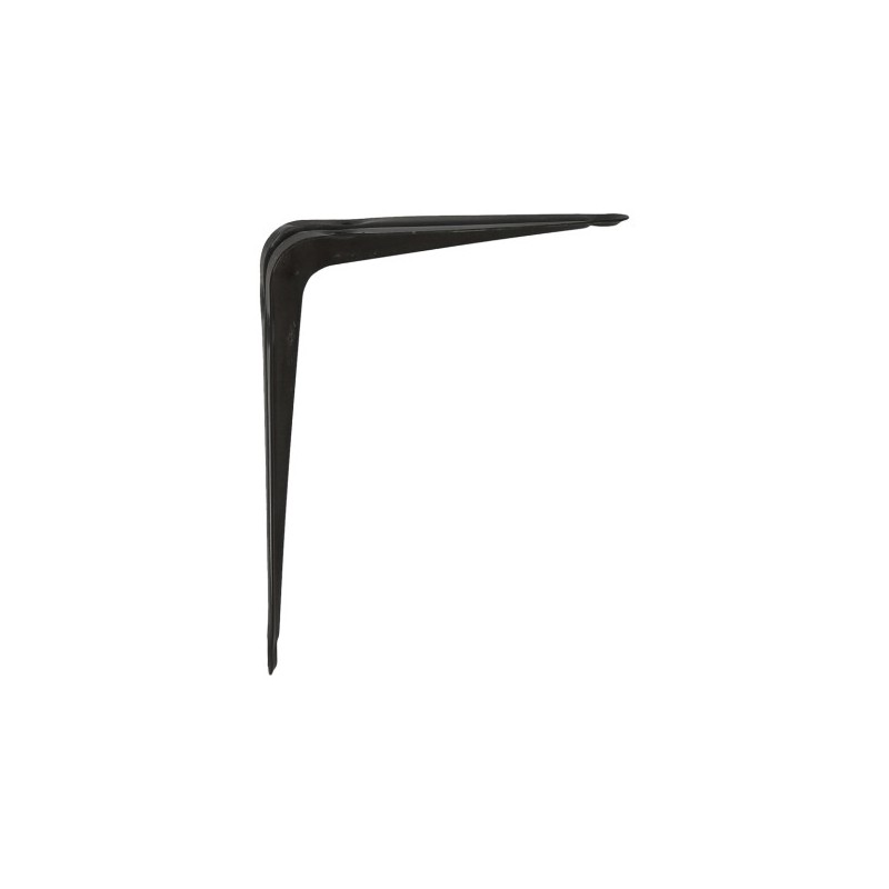 AMIG 4366  
 Palomilla 1  
 125 x 100 mm (5'' x 4'')  
 Acero  
 Negro