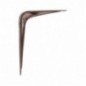 AMIG 4395  
 Palomilla 1  
 100 x 75 mm (4'' x 3'')  
 Acero  
 Marrón