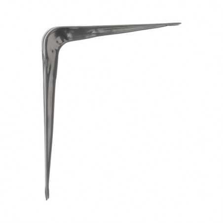 AMIG 4396  
 Palomilla 1  
 125 x 100 mm (5'' x 4'')  
 Acero  
 Gris