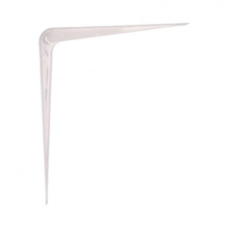AMIG 4409  
 Palomilla 1  
 225 x 200 mm (9'' x 8'')  
 Acero  
 Blanco