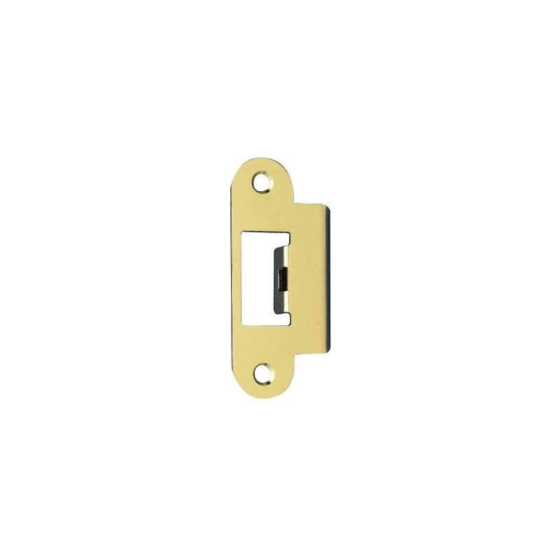 AMIG 4533  
 Soporte pestillo 2000/5000  
 72 x 33 mm  
 Acero  
 Latonado barnizado