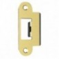 AMIG 4533  
 Soporte pestillo 2000/5000  
 72 x 33 mm  
 Acero  
 Latonado barnizado