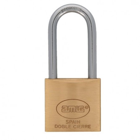 AMIG 4551  
 Candado llaves iguales 31  
 25 mm  
 Latón  
 Mate