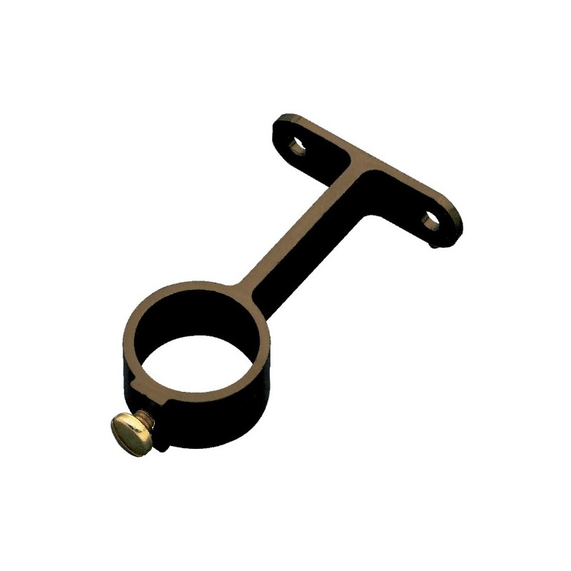AMIG 463  
 Soporte tubo armario 4  
 Ø20 mm  
 Aluminio  
 Bronceado