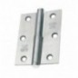 AMIG 4665  
 Pernio 424  
 90 x 65 x 2,5 mm  
 Acero inoxidable 18/8  
 Mate - Izquierda