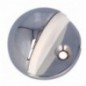 AMIG 4720  
 Tope puerta 101  
 Ø45 mm  
 Zamak  
 Cromado brillo