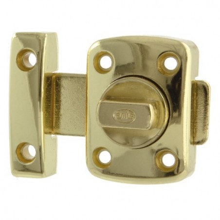 AMIG 4724  
 Pasador 388  
 30 mm  
 Zamak  
 Latonado barnizado