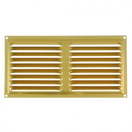 AMIG 4769  
 Rejilla ventilación 1  
 250 x 165 mm  
 Acero  
 Latonado barnizado