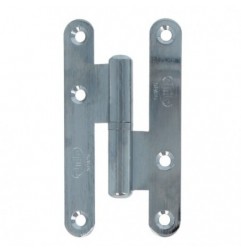 AMIG 4789  
 Pernio perfil laminado 405  
 100 x 58 x 2,3 mm  
 Latón  
 Cromado brillo - Izquierda