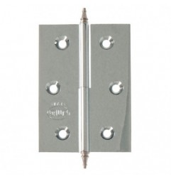 AMIG 4806  
 Bisagra 1006  
 60 x 40 x 2 mm  
 Latón  
 Cromado brillo - Izquierda