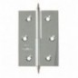 AMIG 4806  
 Bisagra 1006  
 60 x 40 x 2 mm  
 Latón  
 Cromado brillo - Izquierda