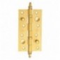 AMIG 4922  
 Bisagra seguridad latón 567  
 150 x 82 x 3 mm  
 Latón  
 Mate