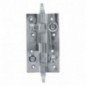 AMIG 4924  
 Bisagra seguridad latón 567  
 150 x 82 x 3 mm  
 Latón  
 Cromado brillo