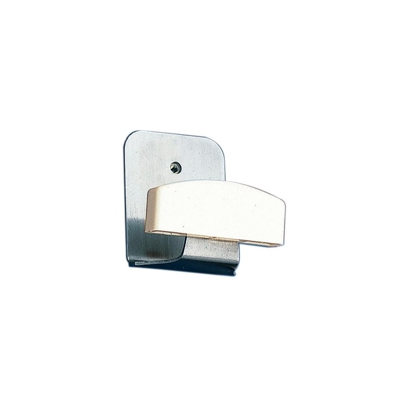 AMIG 4937  
 Colgador adhesivo 8  
 50 x 40 mm  
 Acero inoxidable  
 Blanco